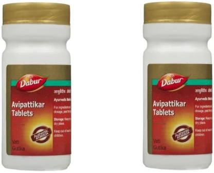 Dabur Avipattikar Tablets, 60 Tablets (Pack of 2)-2.webp